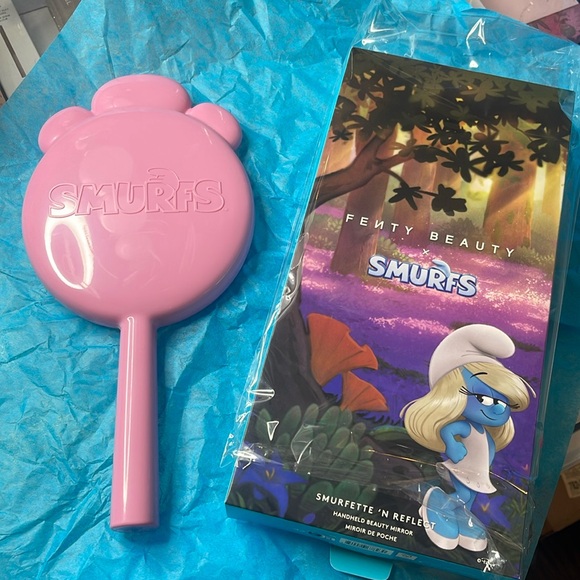 Fenty Beauty Other - Fenty Beauty x Smurfs Smurfette Handheld Limited Edition Mirror